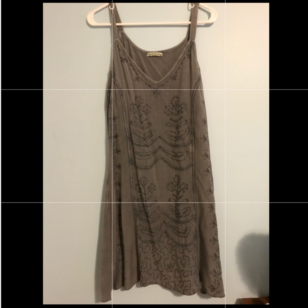 Dark gray dress